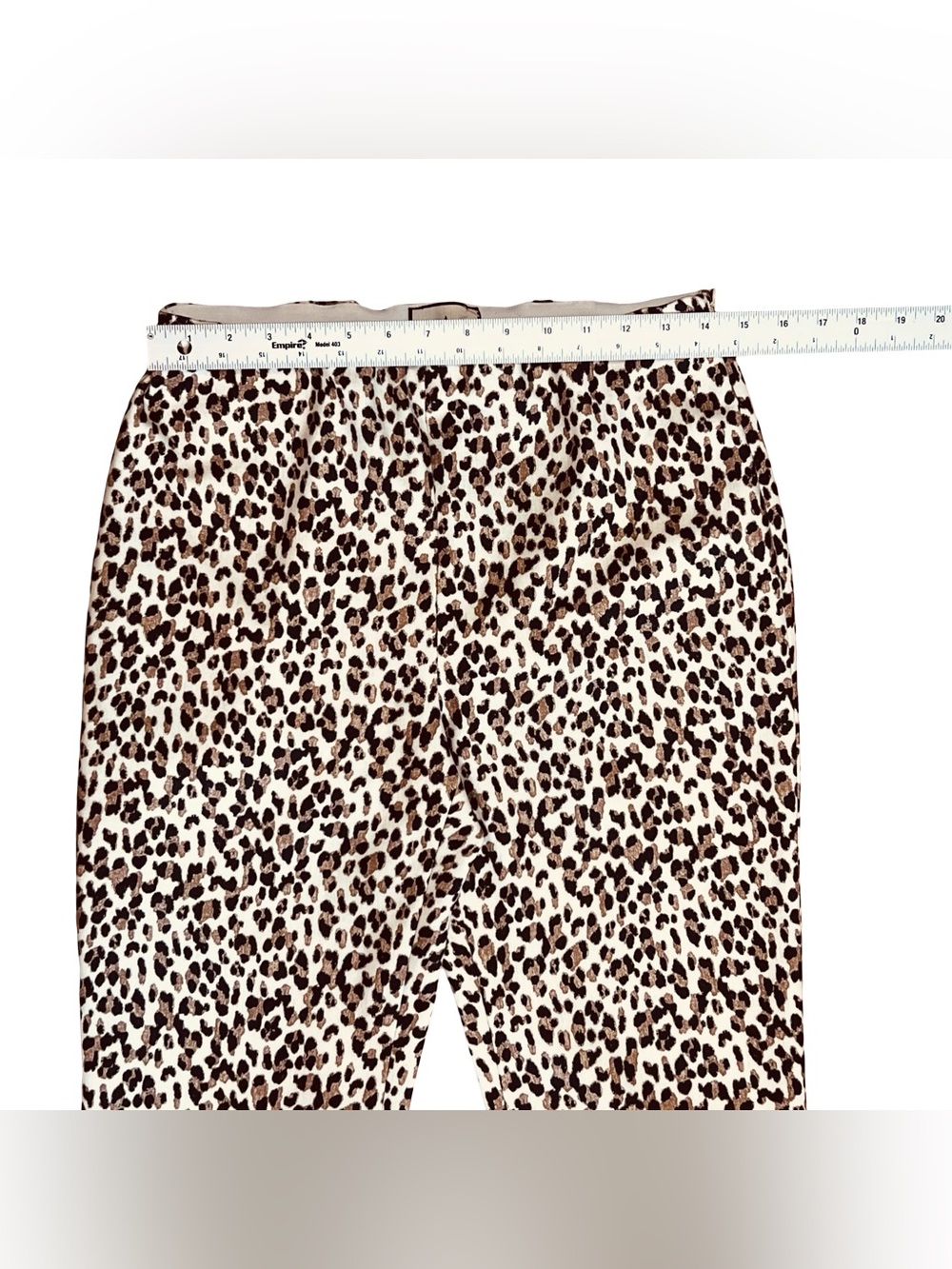 Tuckernuck Women’s Sz L Leopard Crop Flare Pants Ashford Pull On - Picture 11 of 15